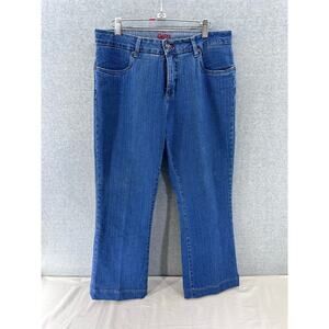 Dungarees Smith’s Women’s sz 12 Short 26” Inseam High Rise Jeans Stretchy Denim